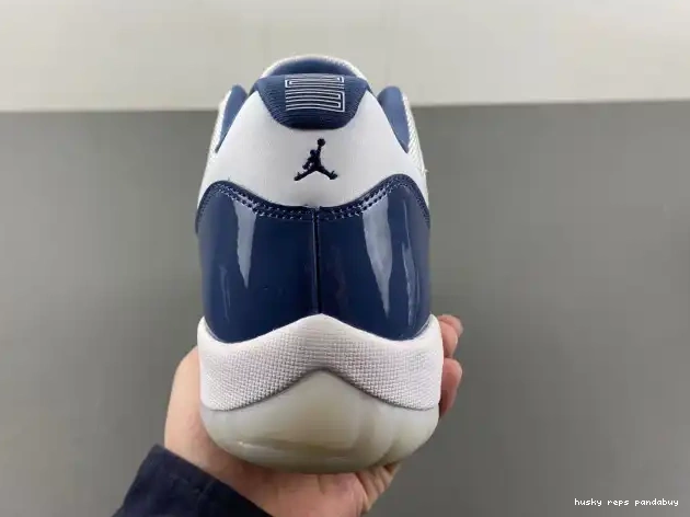 Cheap Husky 11 Jordan Navy FV5104-104 Low Retro (2024) Midnight 0515